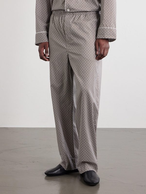 Ledbury 96 Printed Cotton-Poplin Pyjama Set - FR