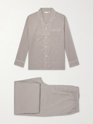 Ledbury 96 Printed Cotton-Poplin Pyjama Set