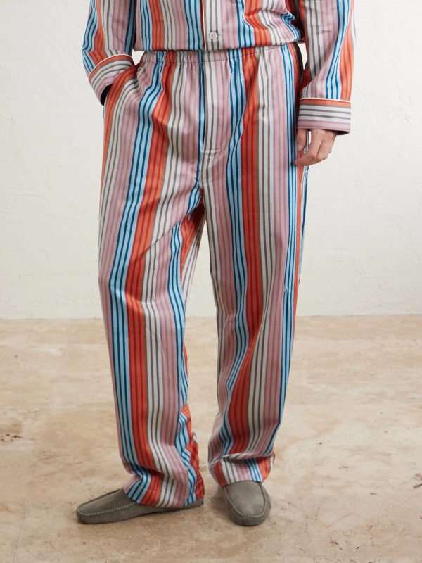 Wellington 61 Striped Cotton Pyjama Set - FR Wellington 61 Striped Cotton Pyjama Set - FR