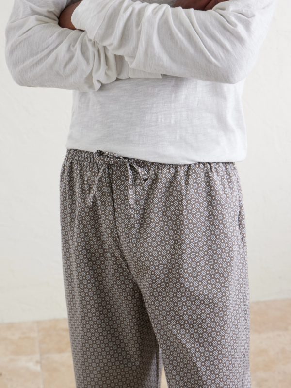 Ledbury 96 Printed Cotton-Poplin Pyjama Trousers - CU