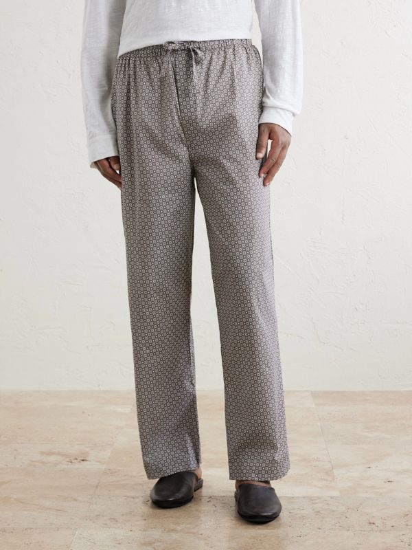 Ledbury 96 Printed Cotton-Poplin Pyjama Trousers - FR