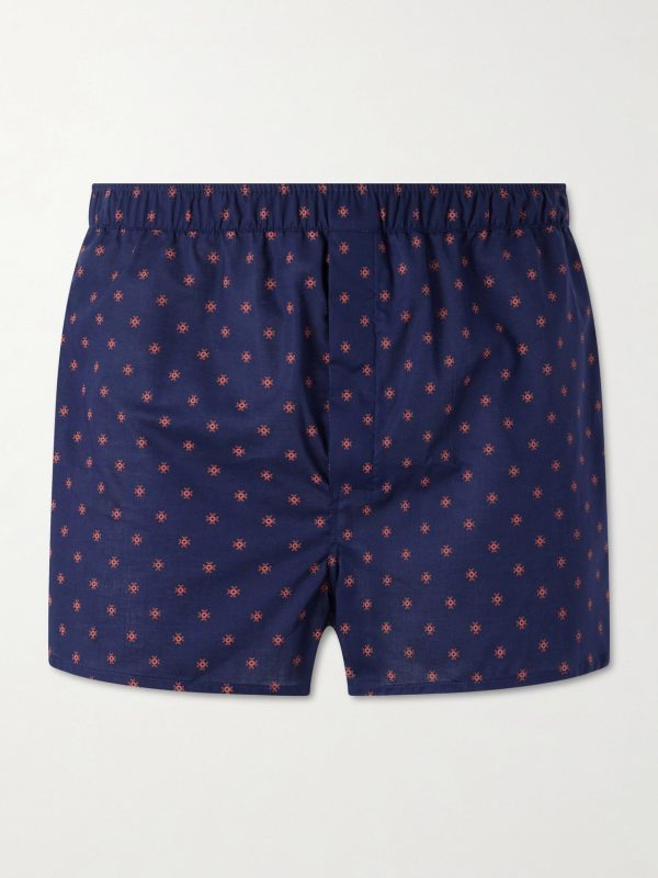 Nelson 109 Printed Cotton Boxer Shorts
