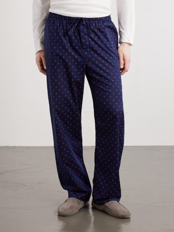 Nelson 109 Printed Cotton Pyjama Trousers - FR