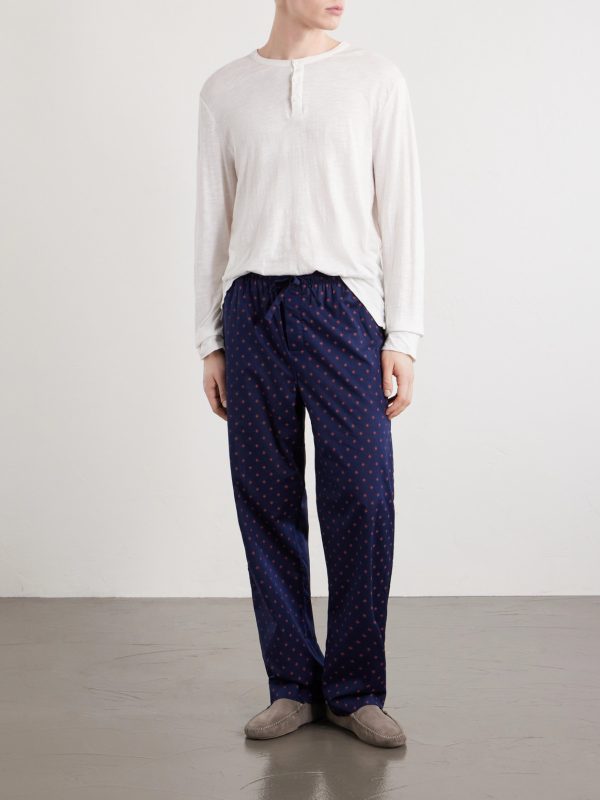 Nelson 109 Printed Cotton Pyjama Trousers - OU