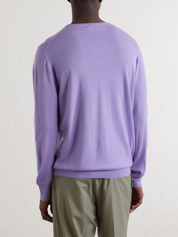 Virgin Wool Sweater - BK