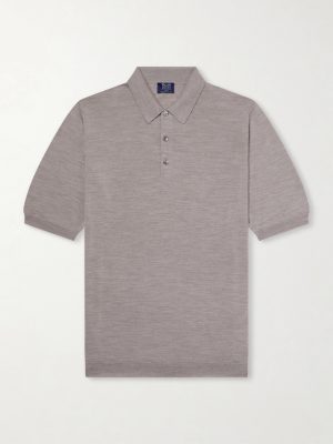 Merino Wool Polo Shirt