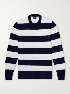 Striped Cotton Sweater