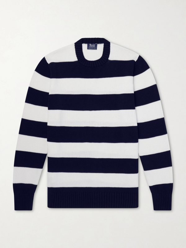 Striped Cotton Sweater