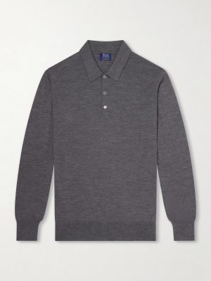 Virgin Wool Polo Shirt