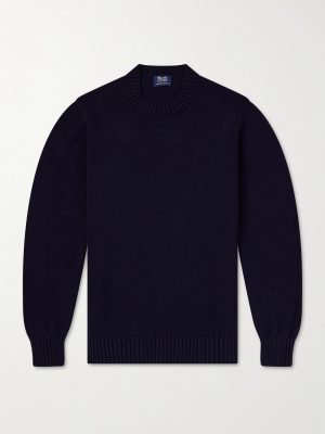 Knitted Cotton Sweater