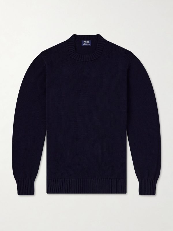 Knitted Cotton Sweater Knitted Cotton Sweater