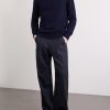Knitted Cotton Sweater - OU Knitted Cotton Sweater - OU
