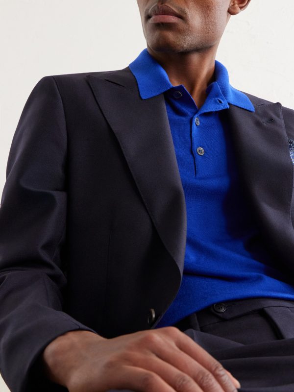 Wool Polo Shirt - CU Wool Polo Shirt - CU