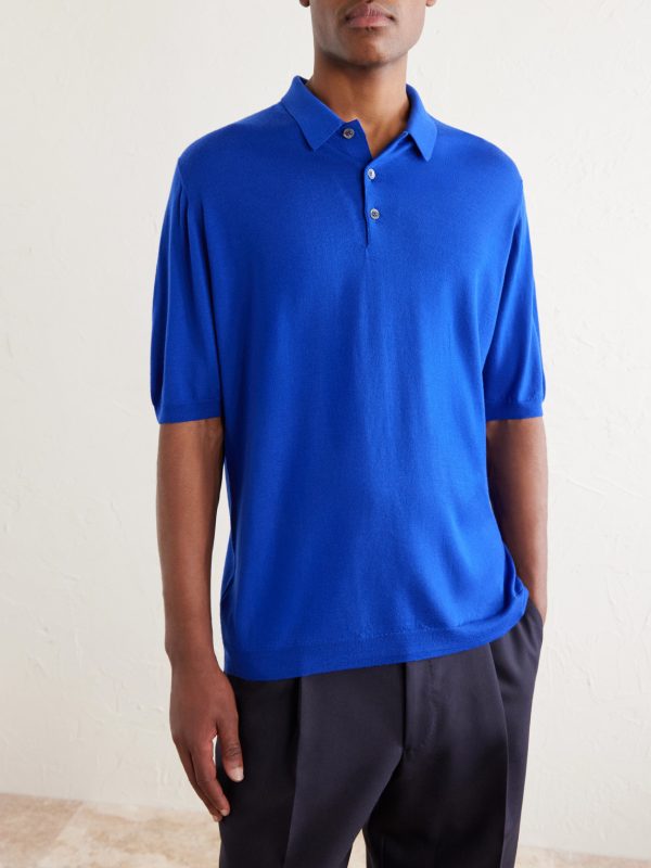 Wool Polo Shirt - FR Wool Polo Shirt - FR