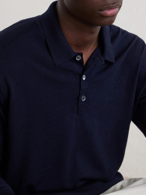 Virgin Wool Polo Shirt - CU Virgin Wool Polo Shirt - CU
