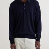 Virgin Wool Polo Shirt - FR Virgin Wool Polo Shirt - FR