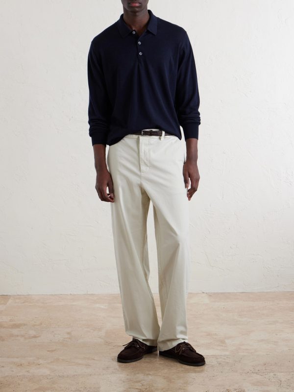 Virgin Wool Polo Shirt - OU Virgin Wool Polo Shirt - OU