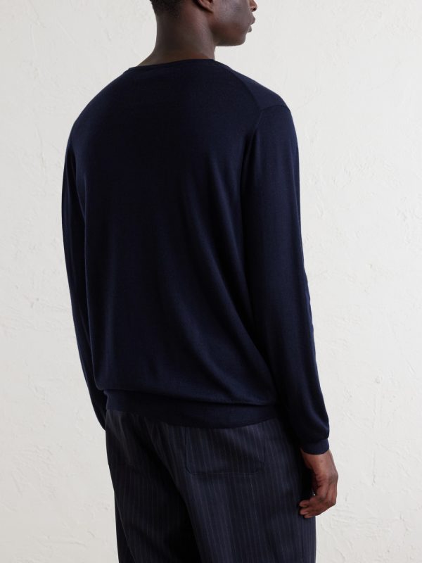 Merino Wool Sweater - BK Merino Wool Sweater - BK