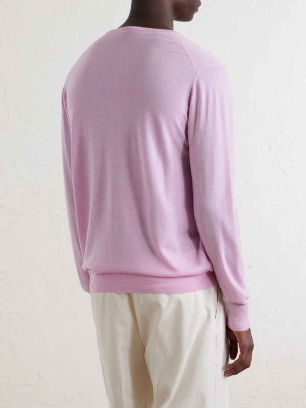 Merino Wool Sweater - BK Merino Wool Sweater - BK