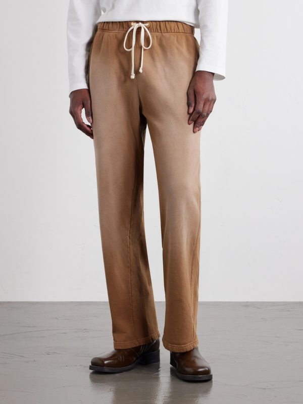 Straight-Leg French Terry-Cotton Sweatpants - FR Straight-Leg French Terry-Cotton Sweatpants - FR