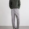 Heavyweight Structured-Fleece Cotton-Jersey Drawstring Sweatpants - OU Heavyweight Structured-Fleece Cotton-Jersey Drawstring Sweatpants - OU