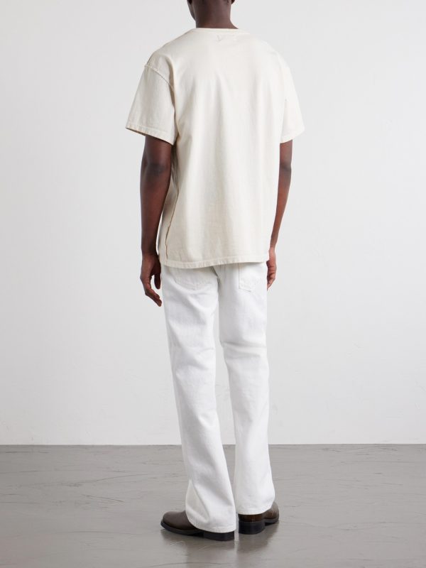Inside Out Lightweight Combed Cotton-Jersey T-Shirt - BK