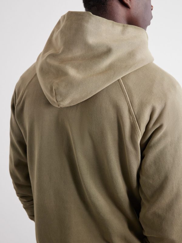 French Terry-Cotton Raglan Hoodie - E1 French Terry-Cotton Raglan Hoodie - E1