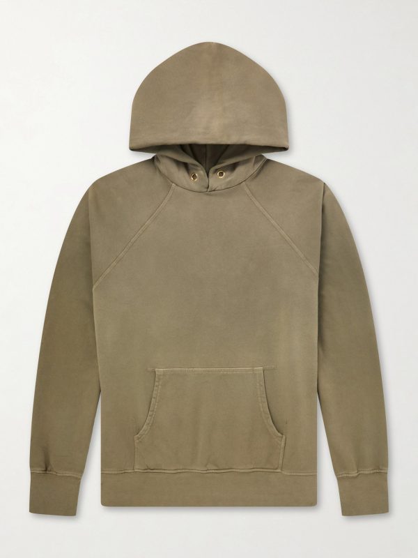 French Terry-Cotton Raglan Hoodie French Terry-Cotton Raglan Hoodie