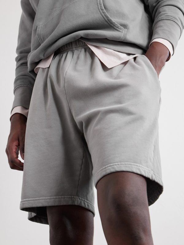 Rider Straight-Leg Cotton-Jersey Drawstring Shorts - CU Rider Straight-Leg Cotton-Jersey Drawstring Shorts - CU