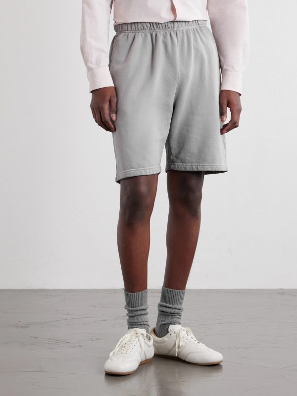 Rider Straight-Leg Cotton-Jersey Drawstring Shorts - FR Rider Straight-Leg Cotton-Jersey Drawstring Shorts - FR