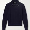 Yacht Heavyweight Cotton-Jersey Half-Zip Sweatshirt