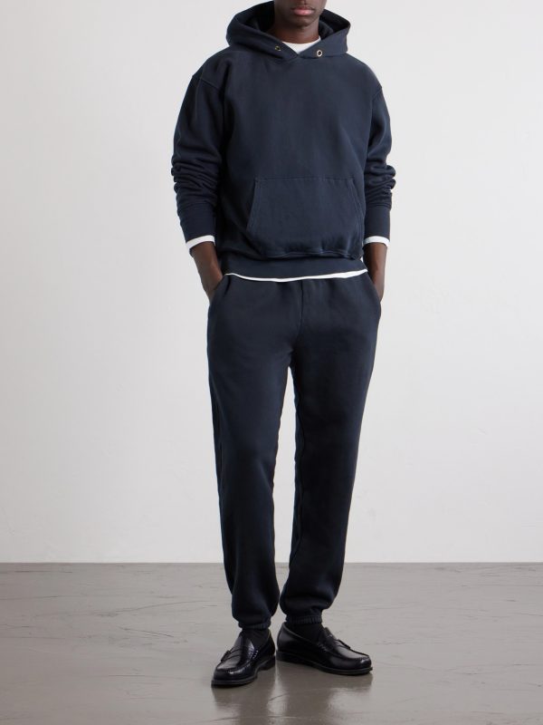 Heavyweight Structured-Fleece Cotton-Jersey Sweatpants - OU Heavyweight Structured-Fleece Cotton-Jersey Sweatpants - OU