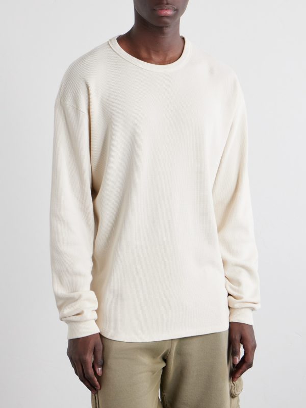 Thermal Baseball Cotton-Jersey Hem Tee - FR Thermal Baseball Cotton-Jersey Hem Tee - FR