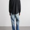 Thermal Waffle-Knit Cotton-Blend Sweater - BK Thermal Waffle-Knit Cotton-Blend Sweater - BK