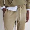 Straight-Leg French Terry-Cotton Sweatpants - E1 Straight-Leg French Terry-Cotton Sweatpants - E1