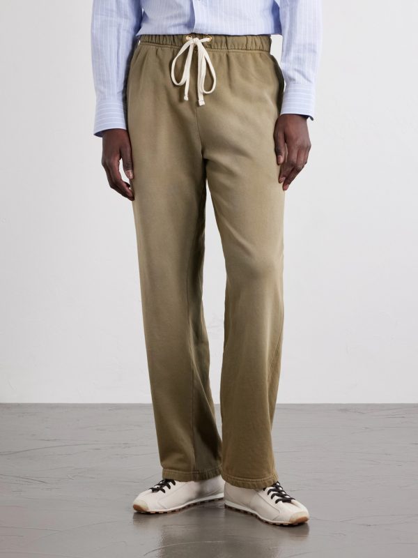 Straight-Leg French Terry-Cotton Sweatpants - FR Straight-Leg French Terry-Cotton Sweatpants - FR