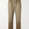 Straight-Leg French Terry-Cotton Sweatpants Straight-Leg French Terry-Cotton Sweatpants