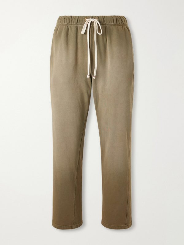 Straight-Leg French Terry-Cotton Sweatpants Straight-Leg French Terry-Cotton Sweatpants
