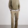 Straight-Leg French Terry-Cotton Sweatpants - OU Straight-Leg French Terry-Cotton Sweatpants - OU
