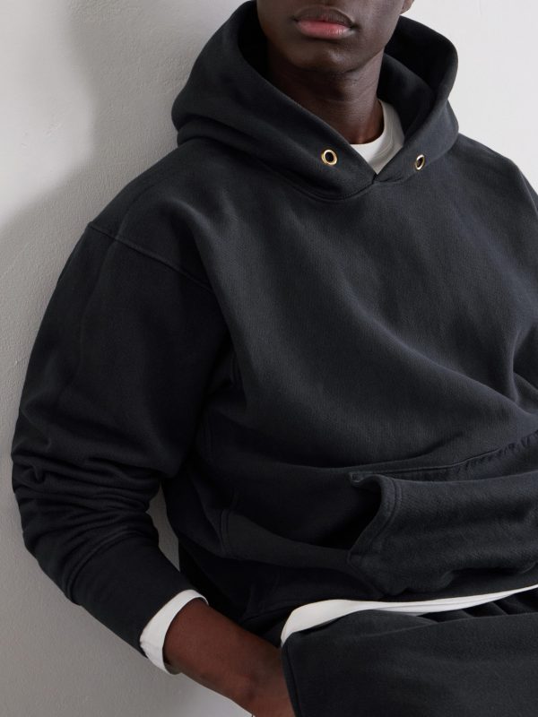 Heavyweight Structured-Fleece Cotton-Jersey Hoodie - CU