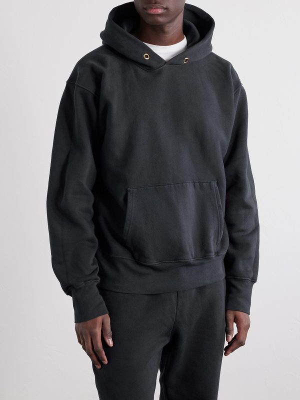 Heavyweight Structured-Fleece Cotton-Jersey Hoodie - FR