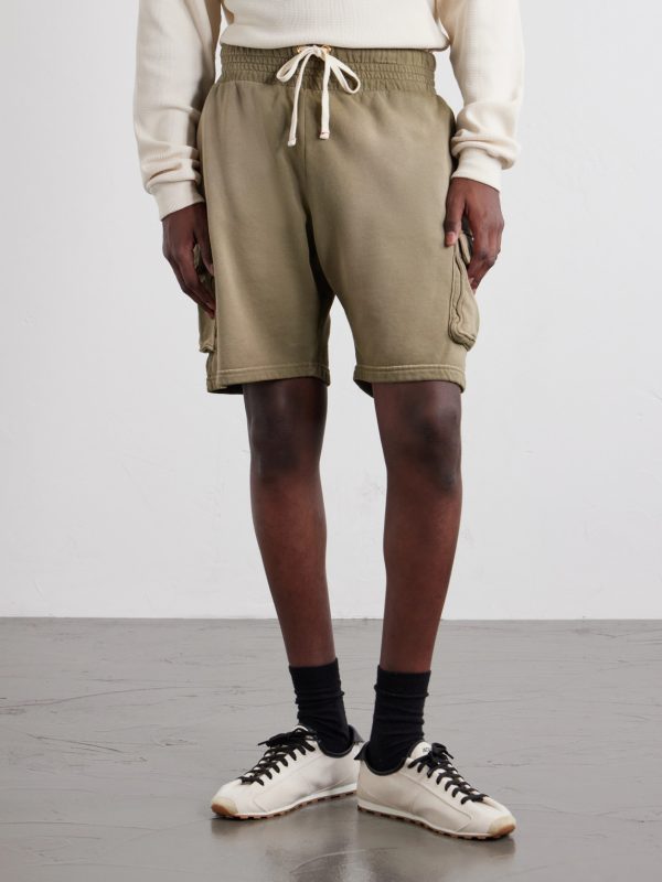 Yacht Straight-Leg Cotton-Jersey Cargo Shorts - FR Yacht Straight-Leg Cotton-Jersey Cargo Shorts - FR