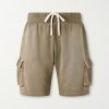 Yacht Straight-Leg Cotton-Jersey Cargo Shorts Yacht Straight-Leg Cotton-Jersey Cargo Shorts