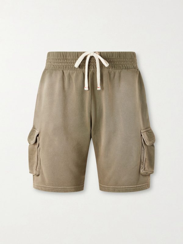 Yacht Straight-Leg Cotton-Jersey Cargo Shorts Yacht Straight-Leg Cotton-Jersey Cargo Shorts
