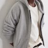 Heavyweight Cotton-Jersey Raglan Zip-Up Hoodie - CU Heavyweight Cotton-Jersey Raglan Zip-Up Hoodie - CU
