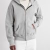 Heavyweight Cotton-Jersey Raglan Zip-Up Hoodie - FR Heavyweight Cotton-Jersey Raglan Zip-Up Hoodie - FR