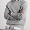 French Terry-Cotton Raglan Hoodie - CU