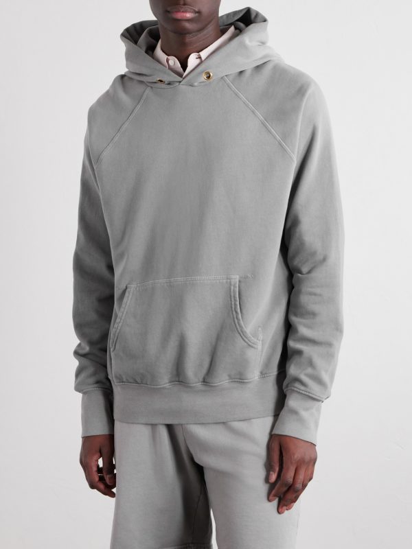 French Terry-Cotton Raglan Hoodie - FR