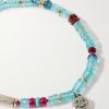 Daytrip Gold-Plated and Sterling Silver Multi-Stone Beaded Bracelet - CU Daytrip Gold-Plated and Sterling Silver Multi-Stone Beaded Bracelet - CU