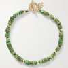 Yokai Sonoran Gold-Plated Turquoise Beaded Bracelet Yokai Sonoran Gold-Plated Turquoise Beaded Bracelet